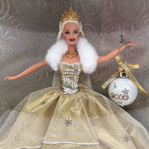 Vintage Barbie Doll Special 2000 Edition Limited Holiday Celebration 28269 NIB - Picture 2 of 11